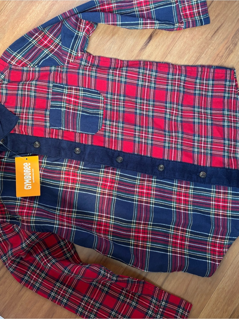 Kid’s Plaid Button-Down Shirt